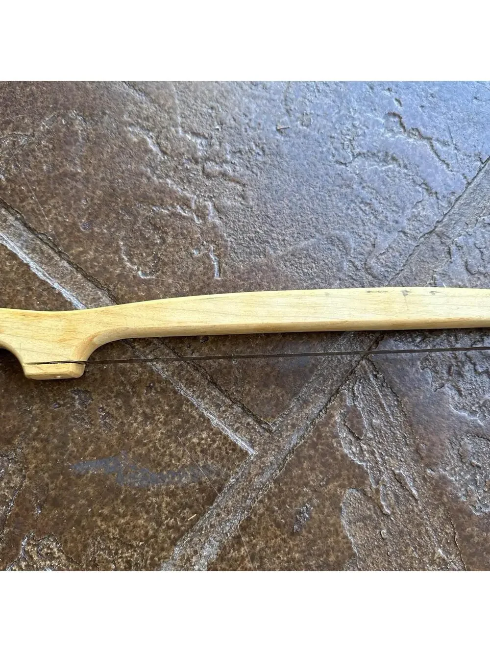 Vintage 1995 Tools Of The Trade Bread Bow Knife Wood Handle